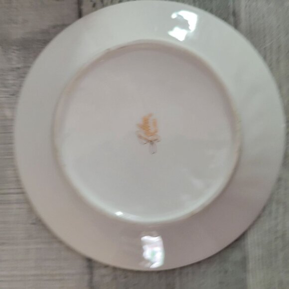 Lefton Lavender Rose Bone China Teacup & Saucer Set - Picture 5 of 7